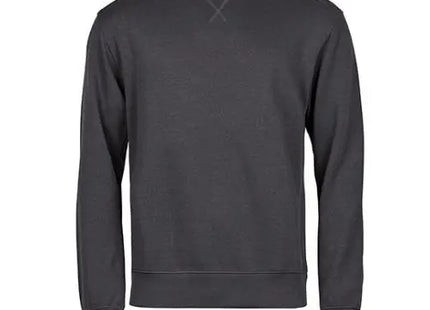 Gerippter Interlock-Pullover mit Rundhalsausschnitt – Stilvoll und Komfortabel TK Gruppe® Grosshandel 