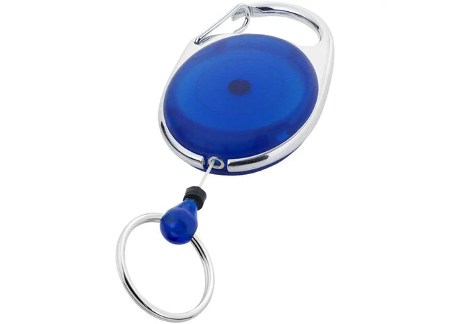 Gerlos Rollerclip-Schlüsselkette - Blau, Praktisch & Stilvoll TK Gruppe® Grosshandel 