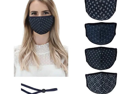 Geschäftsmaske, 4er-Pack - Professionelle Masken für Mund und Nase zum Schutz in geschäftlichen Umgebungen TK Gruppe® Grosshandel 
