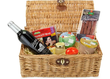 Geschenkpaket für Ostern: Picknick-Set mit Oster-Leckereien und Zubehör TK Gruppe® Grosshandel 