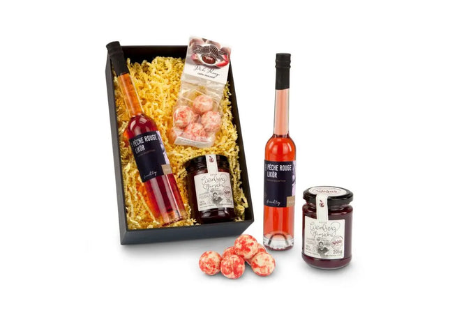 Geschenkset 'Weinbergspfirsich Variation' – Fruchtiges Pflegeerlebnis TK Gruppe® Grosshandel 