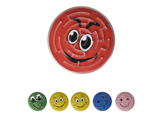 Geschicklichkeitsspiel mit lustigen Gesichtern TK Gruppe® Grosshandel 