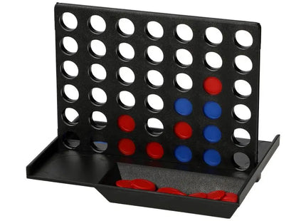 Gewinn mit 4 Strategie-Spiel in Schwarz - Fördert Logik und Vorplanung TK Gruppe® Grosshandel 