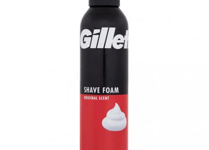 Gillette Classic Normal Rasierschaum 300ml in Rot - Effektive und Sanfte Rasur TK Gruppe® Grosshandel 