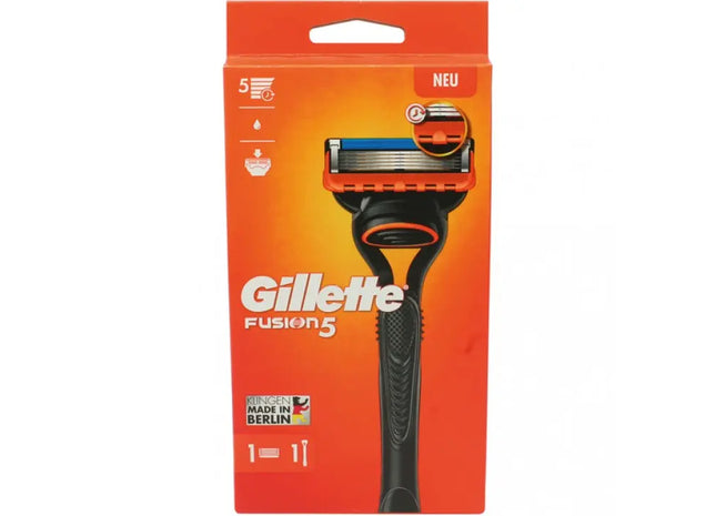 Gillette Fusion Präzisions-Rasierer mit 5 Klingen für Männer, Hochwertige Rasur TK Gruppe® Grosshandel 