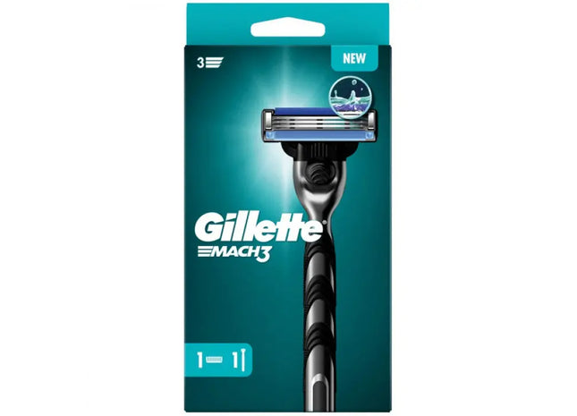 Gillette Mach3 Precision Men's Shaving Razor - Enhanced Triple-Blade Design for Superior Shave TK Gruppe® Grosshandel 