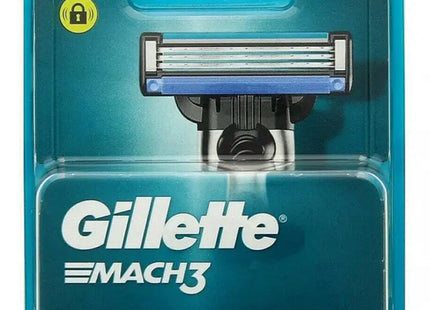 Gillette Mach3 Rasierer: 4 Präzisionsklingen für eine glatte Rasur TK Gruppe® Grosshandel 