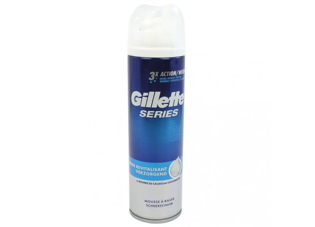 Gillette Series Rasierschaum, 250ml: Sanfter Schaum für Präzise Rasur TK Gruppe® Grosshandel 