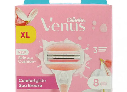 Gillette Venus Breeze SPA Damenrasierklingen, 8er-Pack – Sanftes Rasiererlebnis TK Gruppe® Grosshandel 