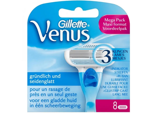 Gillette Venus Damen 8er-Pack Rasierklingen – Effiziente Hautpflege TK Gruppe® Grosshandel 