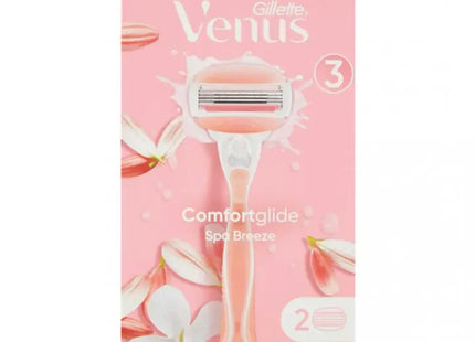 Gillette Venus Spa Breeze Damenrasierer - Mühelose Rasur mit integrierten Gelkissen TK Gruppe® Grosshandel 