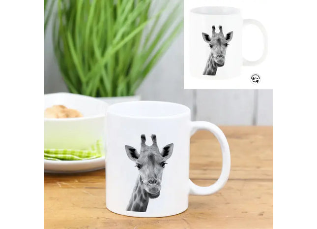 Giraffen-Design Becher, 300ml, 9,5cm Hoch TK Gruppe® Grosshandel 