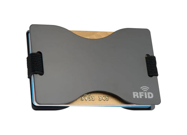 Gladstone RFID-Schutz Kartenetui - Elegant Schwarz TK Gruppe® Grosshandel 
