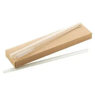 GlasSip Transparentes Glas-Trinkhalm-Set: Eleganz & Öko-Freundlichkeit TK Gruppe® Grosshandel 