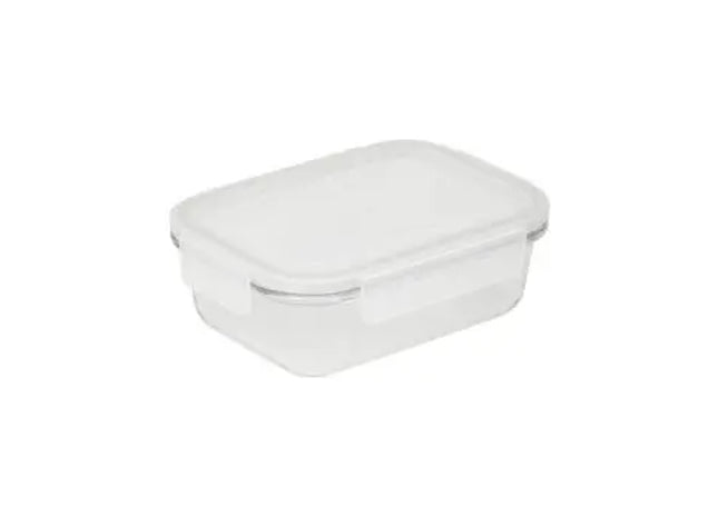 Glasbox Cerrada, Transparent-Grau, 17x12.6x5.5 cm TK Gruppe® Grosshandel 