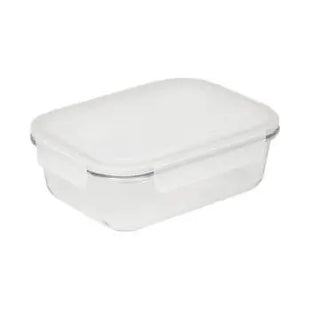 Glasbox Cerrada, Transparent-Grau, 19.7x14.8x6 cm TK Gruppe® Grosshandel 