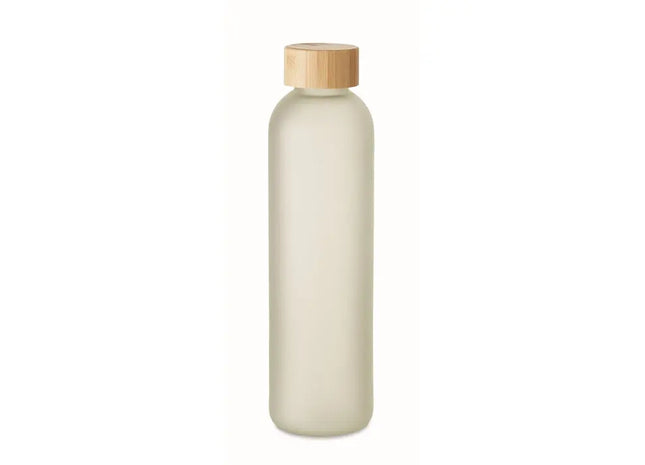 Glasflasche Subli 650ml LOM - Transparent Weiß TK Gruppe® Grosshandel 
