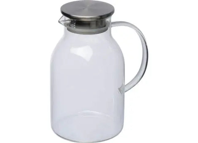 Glaskaraffe Puerto Rico - Transparente, elegante Wasserkaraffe für stilvolle Erfrischungen TK Gruppe® Grosshandel 