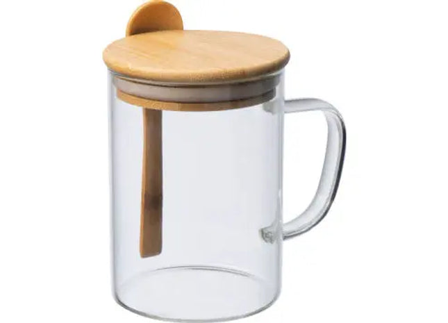 Glastasse Jackson - Transparent, Stilvolles Design für Kaffee, Tee & Heißgetränke TK Gruppe® Grosshandel 