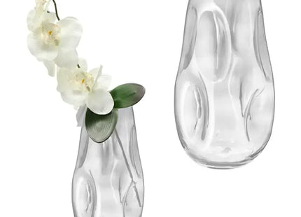 Glasvase, ca. 28 cm hoch – Moderne Blumenvase | Schlanker Wohnakzent für Blumenarrangements TK Gruppe® Grosshandel 