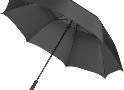 Glendale 30 Automatikregenschirm mit Luftöffnung – Schwarz, Groß & Robust TK Gruppe® Grosshandel 