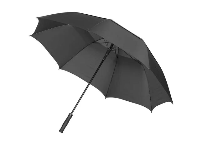 Glendale 30 Automatikregenschirm mit Luftöffnung – Schwarz, Groß & Robust TK Gruppe® Grosshandel 