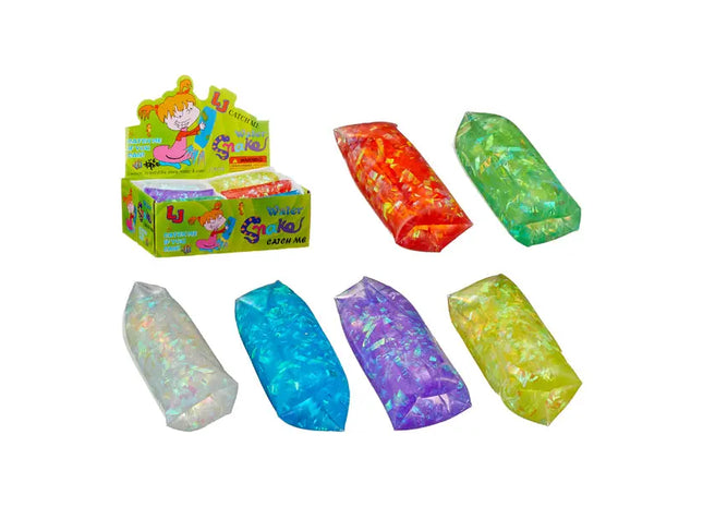 Glide'n'Gush, Water Serpent, 6-Pack, Approx. 12cmL - Aquatic Delight for Water Play TK Gruppe® Grosshandel 