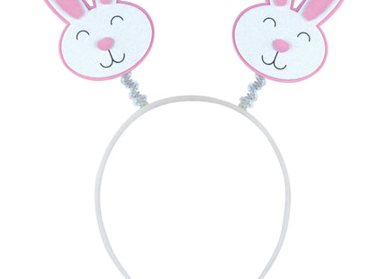 Glitzernde Hasenohren-Kopfbedeckung – festliches Eva-Stirnband für Ostern TK Gruppe® Grosshandel 