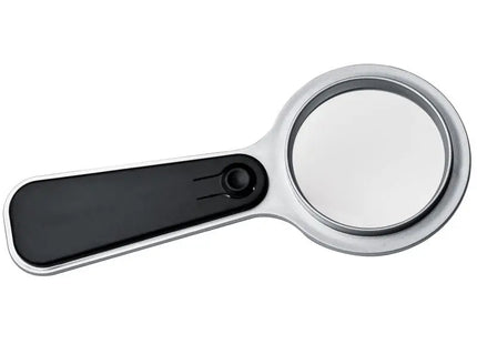 Gloucester Lupe mit LED in Schwarz – Hell, Handlich & Hochwertig TK Gruppe® Grosshandel 