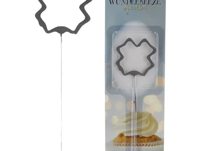 Glückbringende Wunderkerze in Kleeblattform, ca. 18 cm – Festliches Feuerwerk TK Gruppe® Grosshandel 