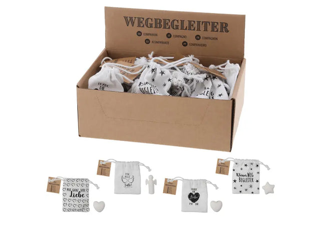 Glücksbringer für die Tasche, Set aus 4, Tragbare Glückssymbole TK Gruppe® Grosshandel 