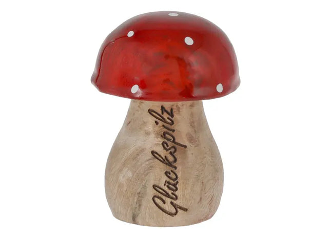 Glückspilz Fliegenpilz Figur, Zauberhaftes Deko-Pilzchen, 7cm TK Gruppe® Grosshandel 