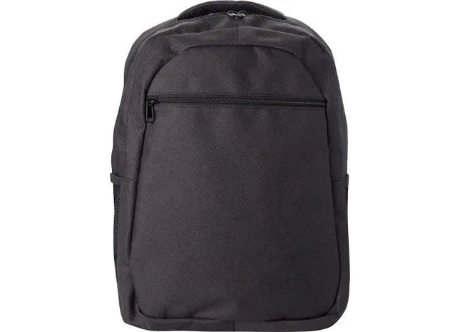 Glynn Rucksack aus 600D Polyester in Schwarz – Modern und Vielseitig TK Gruppe® Grosshandel 