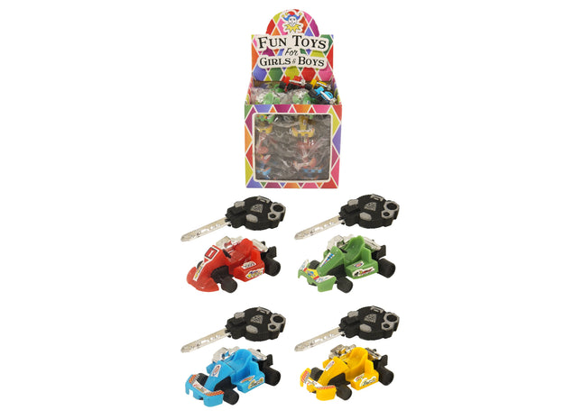 Go-Kart Auto mit Schlüsselaufzug – verschiedene Farben TK Gruppe® Grosshandel 
