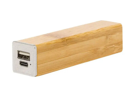 Godimer Naturfarbene Powerbank - Tragbare Energielösung TK Gruppe® Grosshandel 