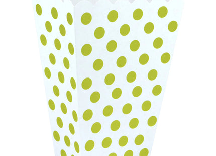 Goldene Polka Dot Leckerli-Box, 15 x 10 cm, stilvoll und praktisch, ideal als Geschenk und Dekoration TK Gruppe® Grosshandel 