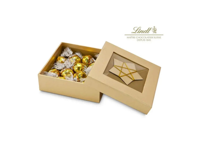 Goldene Schachtel Geschenkset - Elegantes Präsent für besondere Anlässe TK Gruppe® Grosshandel 