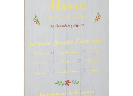 Goldenes Bild 'Mama', 20x24 cm - Ideales Geschenk zum Muttertag TK Gruppe® Grosshandel 