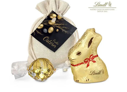 Goldenes Ostersäckchen – Luxuriöse Verpackung für Ostergeschenke TK Gruppe® Grosshandel 