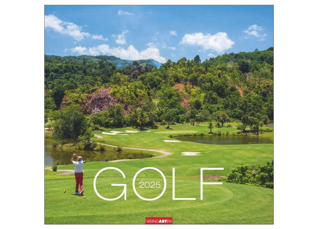 Golf Sport Kalender: Ein Jahr auf den Grüns – Majestätische Golfplätze weltweit TK Gruppe® Grosshandel 