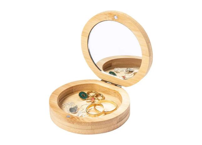Gonzalex Naturholz Schmuckkasten – Elegante Aufbewahrung TK Gruppe® Grosshandel 