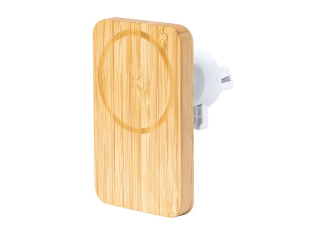 Gonzo KFZ Wireless-Charger & Handyhalter, Naturfarben TK Gruppe® Grosshandel 