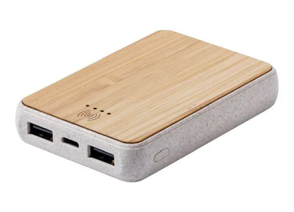 Gorix Powerbank in Beige - Tragbares Ladegerät für Unterwegs TK Gruppe® Grosshandel 