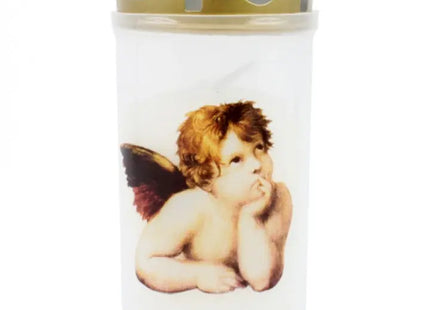 Grablicht mit goldenem Deckel und Engelsmotiven, 140g TK Gruppe® Grosshandel 