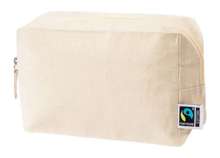 Grafox Naturfarbene Fairtrade Kosmetiktasche TK Gruppe® Grosshandel 