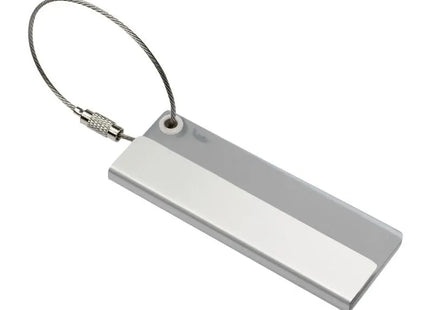 Grau-Silberner Kofferanhänger RE98-BORGOU – Stilvoll & Praktisch, Robust TK Gruppe® Grosshandel 