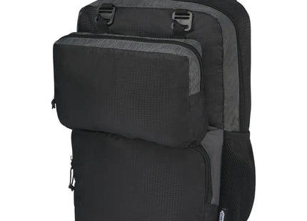Trailhead 15 Zweifarbiger GRS Recycelter Laptop-Rucksack – Schwarz/Grau, 14L TK Gruppe® Grosshandel 