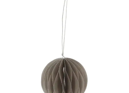 Graue Honeycomb Girlande Rund - 150cm Lange, Elegante Dekokette TK Gruppe® Grosshandel 