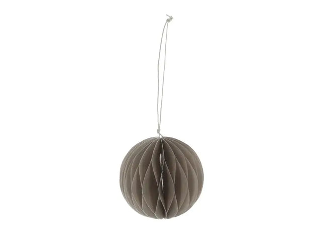 Graue Honeycomb Girlande Rund - 150cm Lange, Elegante Dekokette TK Gruppe® Grosshandel 