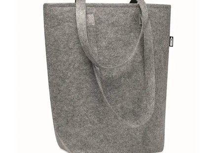 Graue Shopping Tasche RPET-Filz TASLO – Nachhaltig, robust, stilvoll, vielseitig TK Gruppe® Grosshandel 